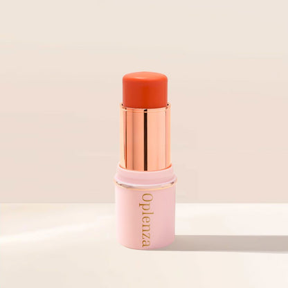 Oplenza Blush Stick - 02 Sunshine Orange, best cream blush stick, Dewy finish, monochromatic multi stick for a long-lasting makeup look