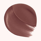 Swatch of Oplenza Opulent Longwear Matte liquid lipstick in shade 03 Sable - Highly pigmented, waterproof vegan liquid matte with smooth velvety finish
