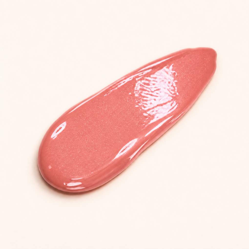 Oplenza Signature Ultra Shine Lip Gloss swatch in 04 Sorbet.