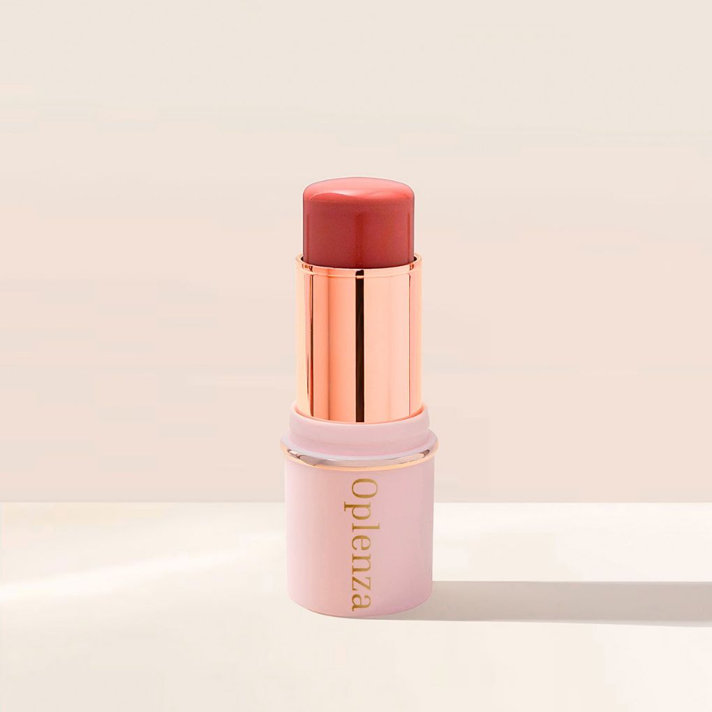 Oplenza Blush Stick - 08 Dusty Rose, luxury makeup, highly pigmented, Blush stick for dry skin