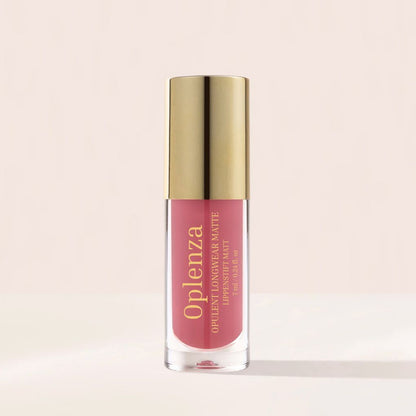 Oplenza Opulent Longwear Matte Liquid Lipstick- best matte vegan lipstick in shade 09 Charm