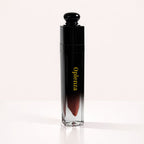 Oplenza Signature Ultra Shine Lip Gloss in 09 Praline, showing the tube on a neutral background, high-shine lip gloss.