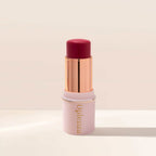 Oplenza Blush Stick - 10 True Red, makeup essentials, longwear, smooth texture blush stick for a radiant, long-lasting makeup look, highly pigmented cream blush for cheeks and lips.