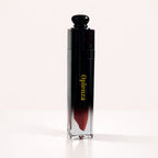 Oplenza Signature Ultra Shine Lip Gloss in 11 Suede, showing the tube on a neutral background, best shimmer lip gloss