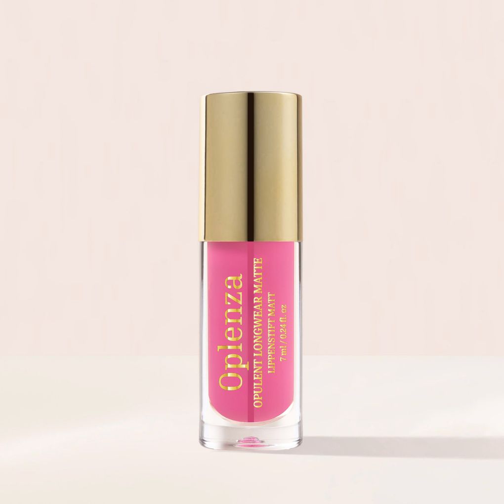 Oplenza Opulent Longwear Matte Liquid Lipstick- best matte vegan lipstick in shade 15 Lush