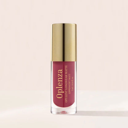Oplenza Opulent Longwear Matte Liquid Lipstick- best matte vegan lipstick in shade 31 Mauve Luxe