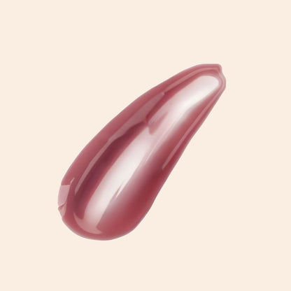 Oplenza High-shine glass lip gloss swatch-Birthday Cake