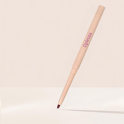 Oplenza Velvet Whisper Lip Liner - Bordeaux Seduction, natural color lip liner, vegan makeup lip liner, no bleed lipliner