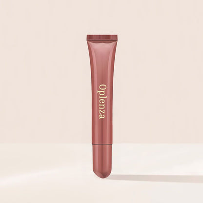 Oplenza Obsession Glass Lip Gloss shade Caramel Macchiato-High-shine nourishing lip gloss 