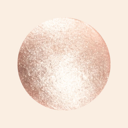 Swatch of Oplenza Silky Touch Highlighter in shade Champagne- Best pressed powder Highlighter.