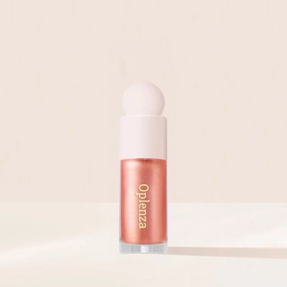 Oplenza Opulent Light Luminizer - Coralia, radiant skin, bold color, smudge-proof liquid highlither for a radiant beauty look.
