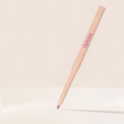 Oplenza Velvet Whisper Lip Liner - Desert Mirage, natural finish, cruelty-free cosmetics, buildable coverage lip liner.
