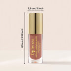 Dimensions of Oplenza Opulent Longwear Matte - best makeup matte liquid, best lipstick brand.
Shades: 51 Rouge Royale, 44 Veil, 41 Terra, 40 Solace, 38 Whisper, 37 Pice, 31 Mauve Luxe, 30 Bloom, 28 Bliss, 22 Power, 21 Fever, 20 Flair, 19 Reign, 19 Diva, 15 Lush, 11 Marron, 09 Charm,  08 Serene, 07 Muse, 04 Dune, 02 Poise,
03 Sable, 06 Roselle, 39 Praline, 45 Corail, 46 Petale, 47 Velours, 49 Ember, 50 Amour.