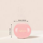 Dimensions of Oplenza Silky Touch Highlighters on a beige background-Glass-like pressed powder highlighter texture
Shades: Champagne, Pearl, Copper, Rose.