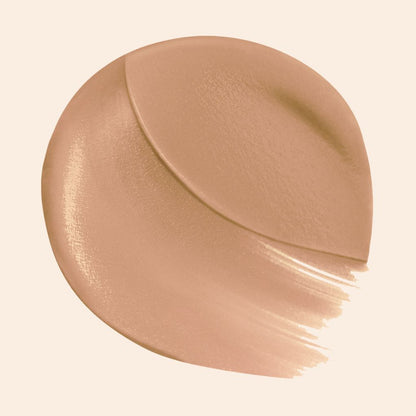 Oplenza Opulent Longwear Matte swatch - Dune, lasting formula, dewy glow, clean beauty matte liquid lipstick for a radiant, long-lasting makeup look
