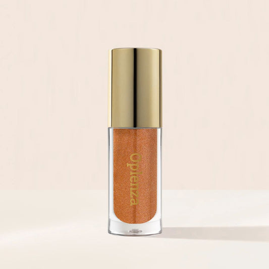 Oplenza Opulent Lustre Gloss - Golden Hour, everyday makeup essential, natural finish, radiant skin lip gloss for a flawless, radiant beauty look.
