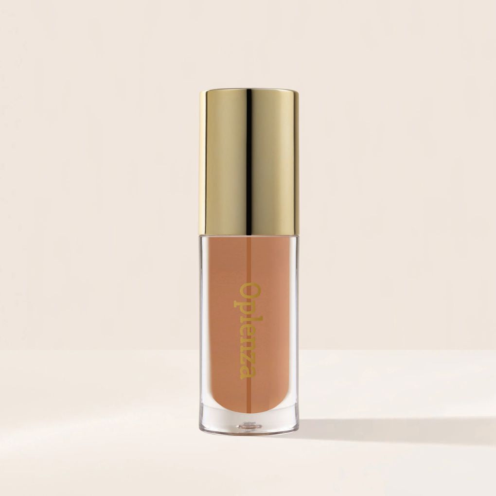 Oplenza Opulent Lustre Gloss - Glow, vegan makeup, longwear formula, flawless complexion lip gloss for a flawless, radiant beauty look.
