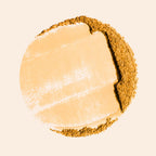 Oplenza Natural Veil Setting Powder swatch - Kunafa, highly pigmented, smudge-proof, hydrating setting powder for a radiant, long-lasting makeup look

