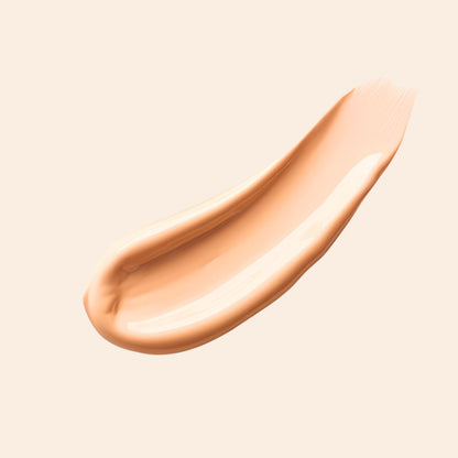 Swatch of Oplenza Weightless longwear liquid foundation in shade L08-220W, best make-up foundation to wear everyday.