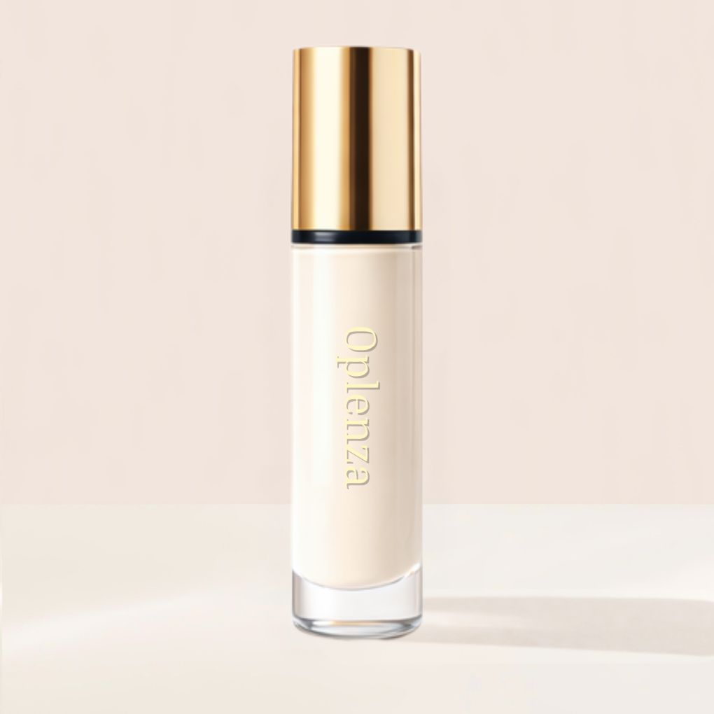 Oplenza Weightless longwear liquid foundation in shade L12-100C, best foundation for dry skin. 