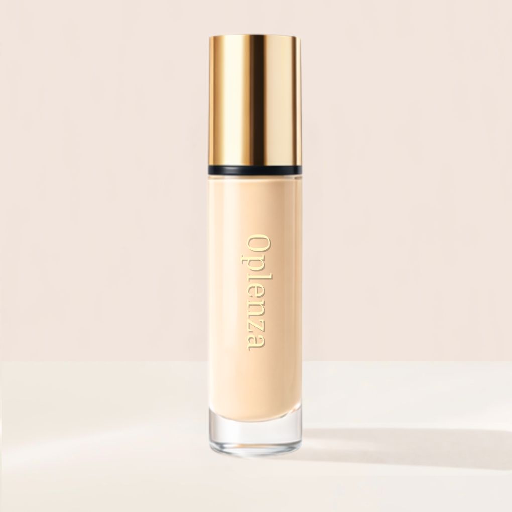Oplenza Weightless longwear liquid foundation in shade L16-120N, best foundation for makeup.