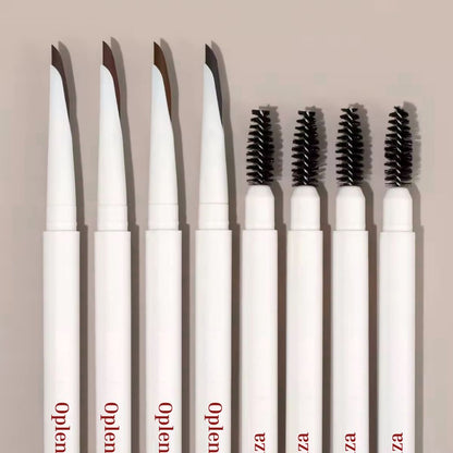 Oplenza Naginata brow pencil for shaping and filling brows, Top rated brow pencil. The Best makeup brow pencil.
Shades: Soft black, Deep Brown, Medium brown, Light Brown
