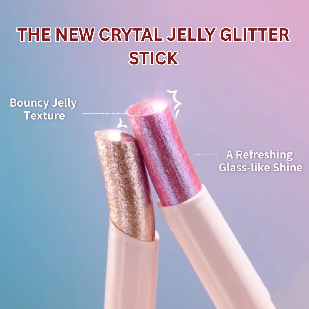 Oplenza Crystal Jelly Glitter Stick-the best jelly highlighter glitter stick.
Shade: Orchid Aura, Tulip Twist, Moonglow Mink, Lavender Glow, Sunbeam Sparkle, Sparkle Surge