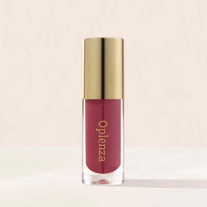 Oplenza Opulent Longwear Matte - Mauve Luxe, trend-forward shade, luxury beauty, smooth texture matte liquid lipstick for a flawless, radiant beauty look.
