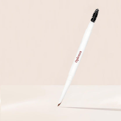 Oplenza Naginata Precision Brow Pencil in Shade Medium Brown, best eyebrow pencil for no eyebrows. Precision brow pencil drawing individual brow hairs