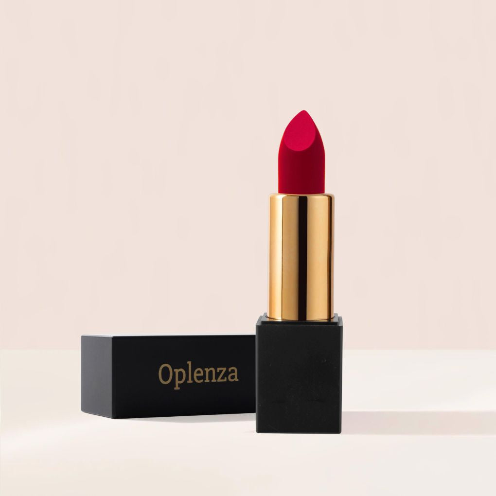 Oplenza Signature Matte Lipstick - Passionate, natural finish, lightweight feel, long-lasting wear matte lipstick for a flawless beauty look.
