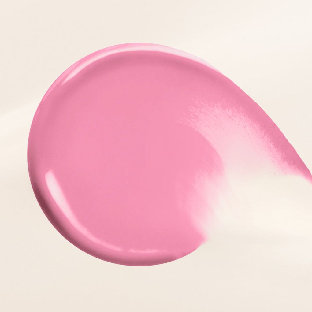 Oplenza Whip Cream Blush swatch - Petal Milk, professional makeup, smudge-proof, dewy glow blush for a radiant, long-lasting look
