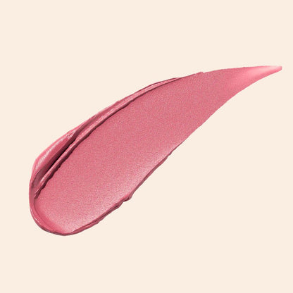 Oplenza Signature Velvet Liquid Lipstick  swatch - Petal Silk, buildable, dewy glow, bold color velvet liquid lipstick for a radiant, long-lasting makeup look

