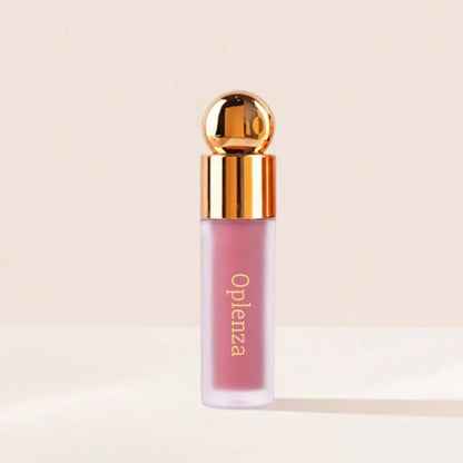 Oplenza Whip Cream Blush - Rosy Glacé, buildable coverage, smudge-proof, hydrating texture blush for a flawless, radiant beauty look.

