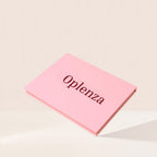 Oplenza Signature Shades Palette-eyeshadow palette on a beige background-Solara Flare, Radiant Ritual, Soft Seduction, Aurora Rush, Ocean Tide