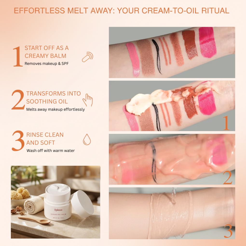 Oplenza Melt & Nourish Cleansing Balm-best waterproof makeup remover