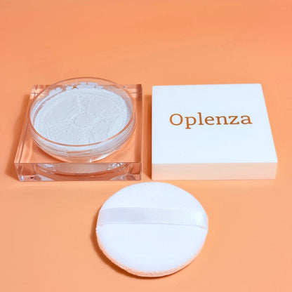 Oplenza Natural Veil Setting Powder - Translucent, soft matte look, smooth texture, longwear formula setting powder for a flawless, radiant beauty look.

