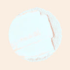 Oplenza Natural Veil Setting Powder swatch- Translucent, professional makeup, glam look, everyday beauty setting powder for a radiant, long-lasting makeup look
