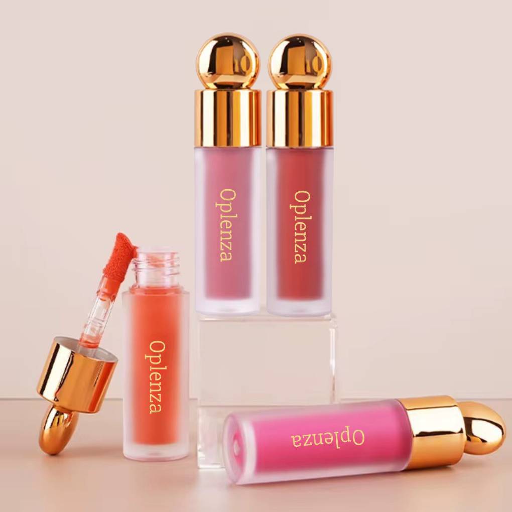 Oplenza Velvet Whip Cream Blush in colors -Dusty Veil, Petal Milk, Rosy Glacé, Bloom Rush, Cloud Peach, Apricot Melt, Burnt Kiss