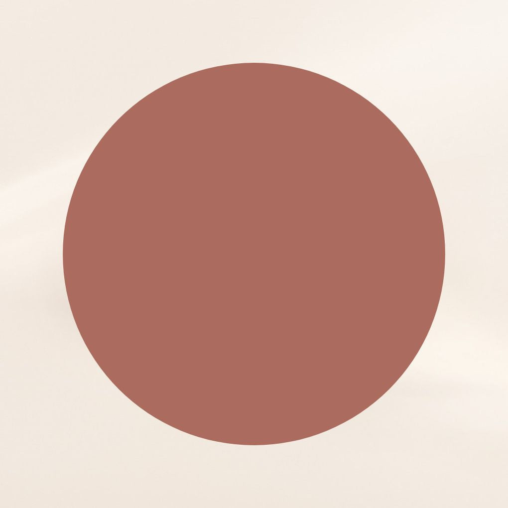 Oplenza Define & Refine Lip Liner swatch - 05 Warm Mocha, buildable, natural finish, radiant look lip liner for a radiant, long-lasting makeup look
