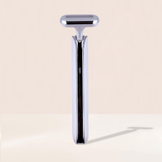 Oplenza skincare wand - White, 4-in-1 beauty device, LED light therapy wand for a youthful skin